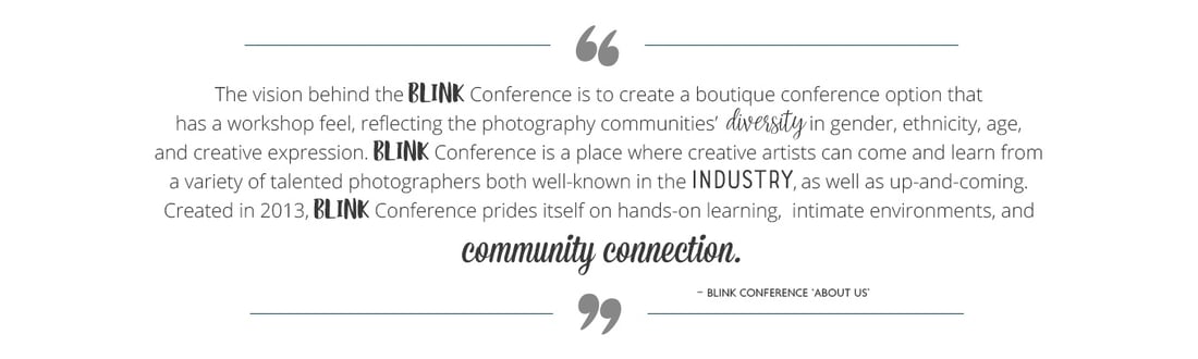 About the Blink Conference